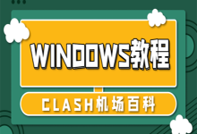 【Windows教程篇】Clash for Windows 的入门保姆级使用教程-Clash机场代理百科